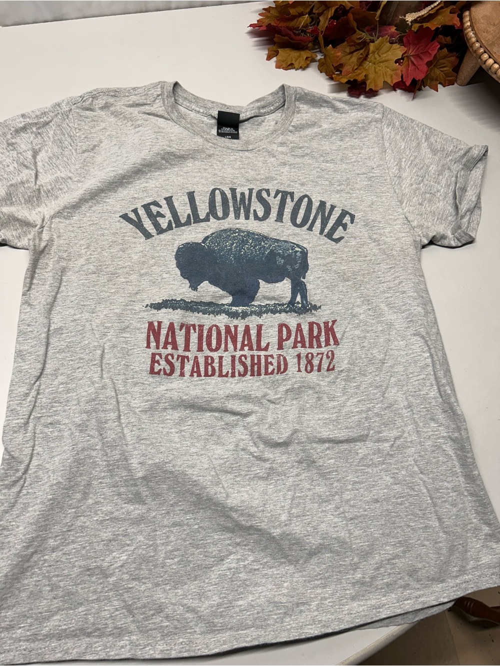 Men’s large YELLOWSTONE national park T-shirt